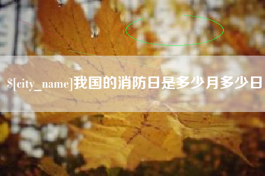 湘阴我国的消防日是多少月多少日