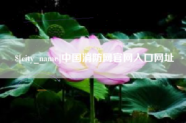 湘阴中国消防网官网入口网址