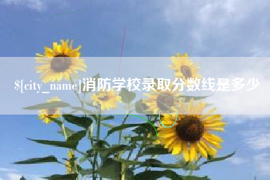 湘阴消防学校录取分数线是多少