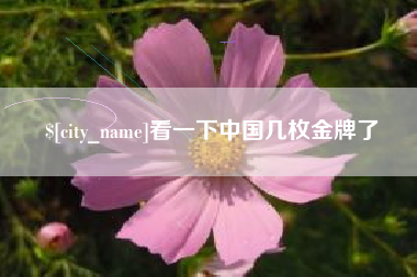 湘阴看一下中国几枚金牌了