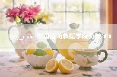 湘阴中国消防救援学院分数2020