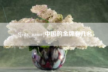 湘阴中国的金牌有几名