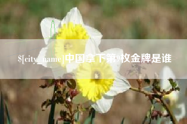 湘阴中国拿下第9枚金牌是谁