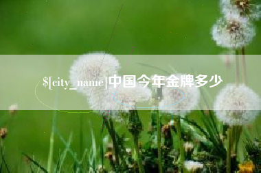 湘阴中国今年金牌多少