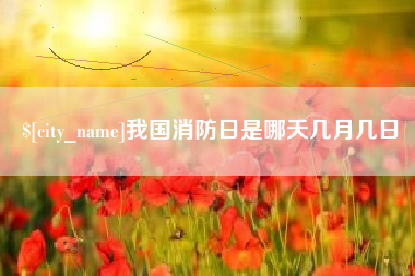 湘阴我国消防日是哪天几月几日