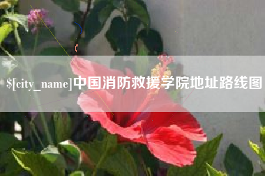 湘阴中国消防救援学院地址路线图