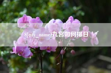 湘阴九宫如何排日