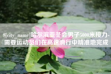 湘阴哈尔滨亚冬会男子5000米接力-需要运动员们在高速滑行中精准地完成