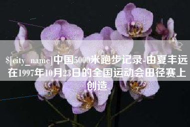 湘阴中国5000米跑步记录-由夏丰远在1997年10月23日的全国运动会田径赛上创造