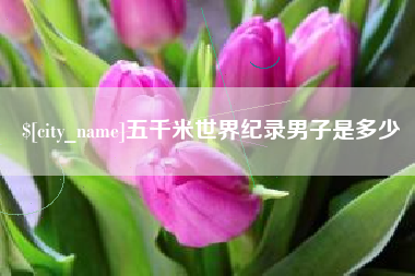 湘阴五千米世界纪录男子是多少