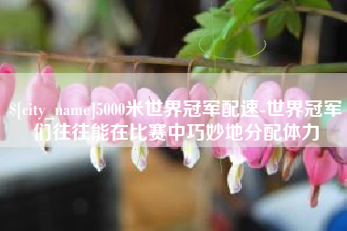湘阴5000米世界冠军配速-世界冠军们往往能在比赛中巧妙地分配体力
