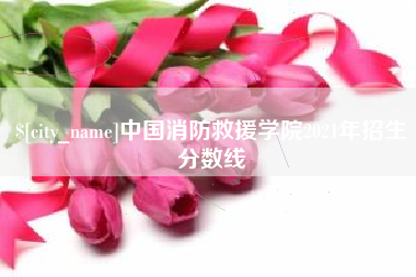 湘阴中国消防救援学院2021年招生分数线