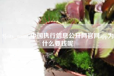 湘阴中国执行信息公开网官网app为什么要钱呢