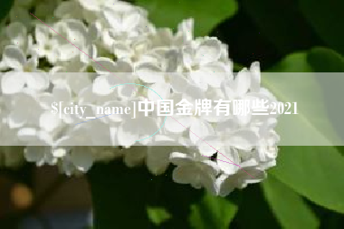 湘阴中国金牌有哪些2021
